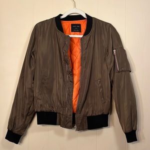 Love Tree bomber jacket army green - small